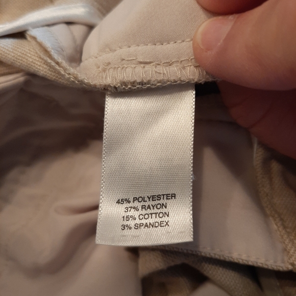 White House Black Market Legacy Tan Dress Pants Size 2 - Picture 3 of 16